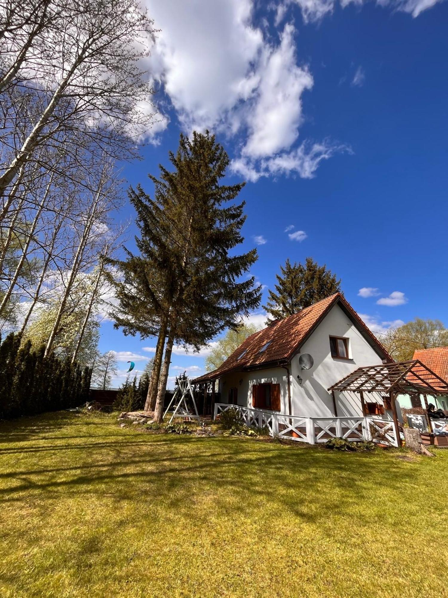 Uroczy Dom Nad Jeziorem Sniardwy Tuz Obok Plazy Nowe Guty Exterior foto